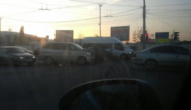 В Новороссийске на улице Мира авария